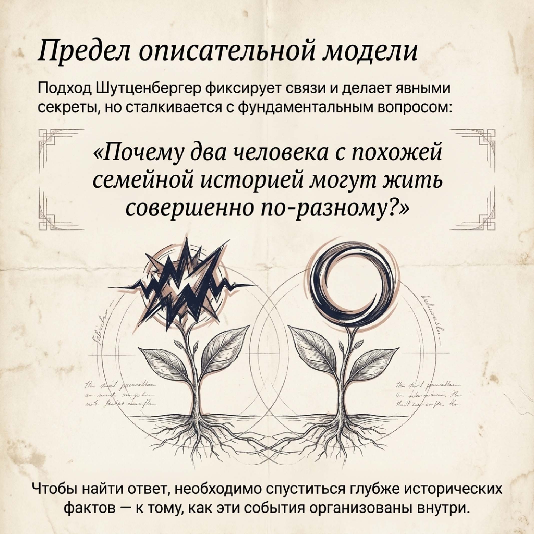 Синдром предков и тест Зонди 10